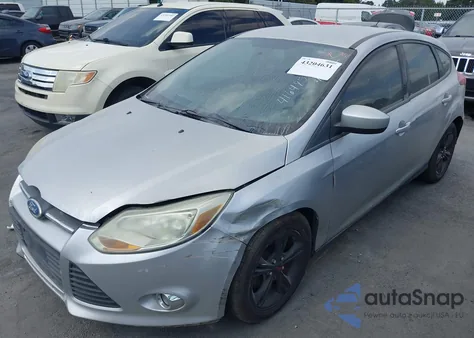 2012 Ford Focus Se z USA, uszkodzony, nr VIN 1FAHP3K28CL106235